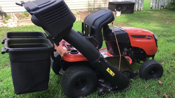 Lawn Tractor Bagger Attachment Container